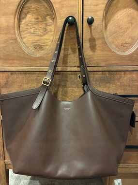 COACH Gramercy Tote Maple w/ NY zip pouch